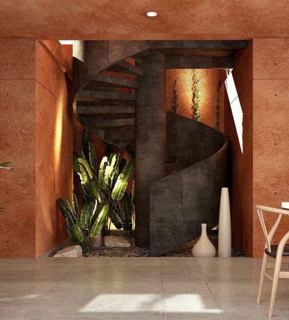 ABITARE-ARQUITECTOS-TERRACOTA-ESCALERA